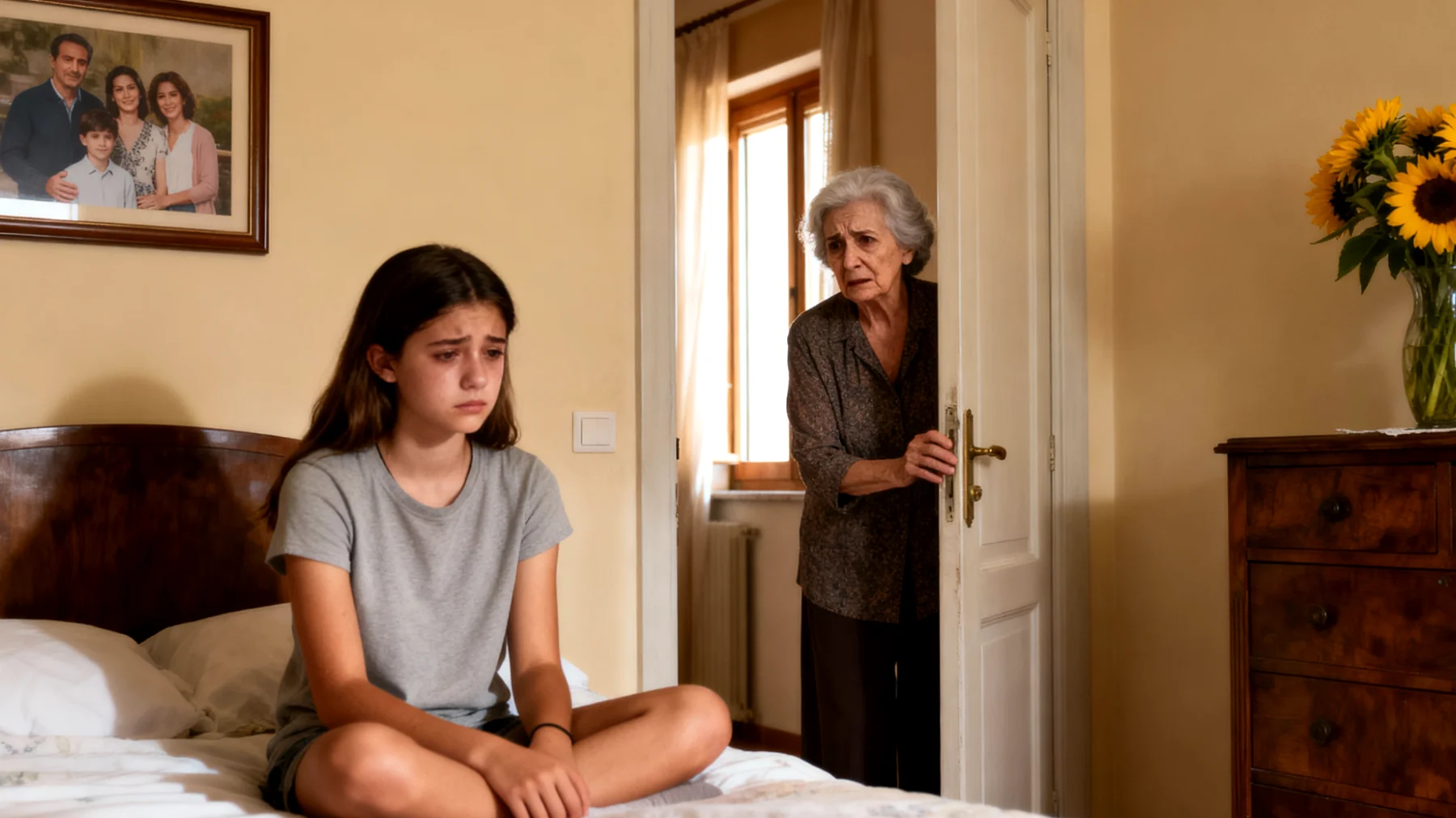 Nonna preoccupata per la nipote adolescente che si isola socialmente, evita le attività di gruppo e mostra difficoltà a fare amicizie con i coetanei"