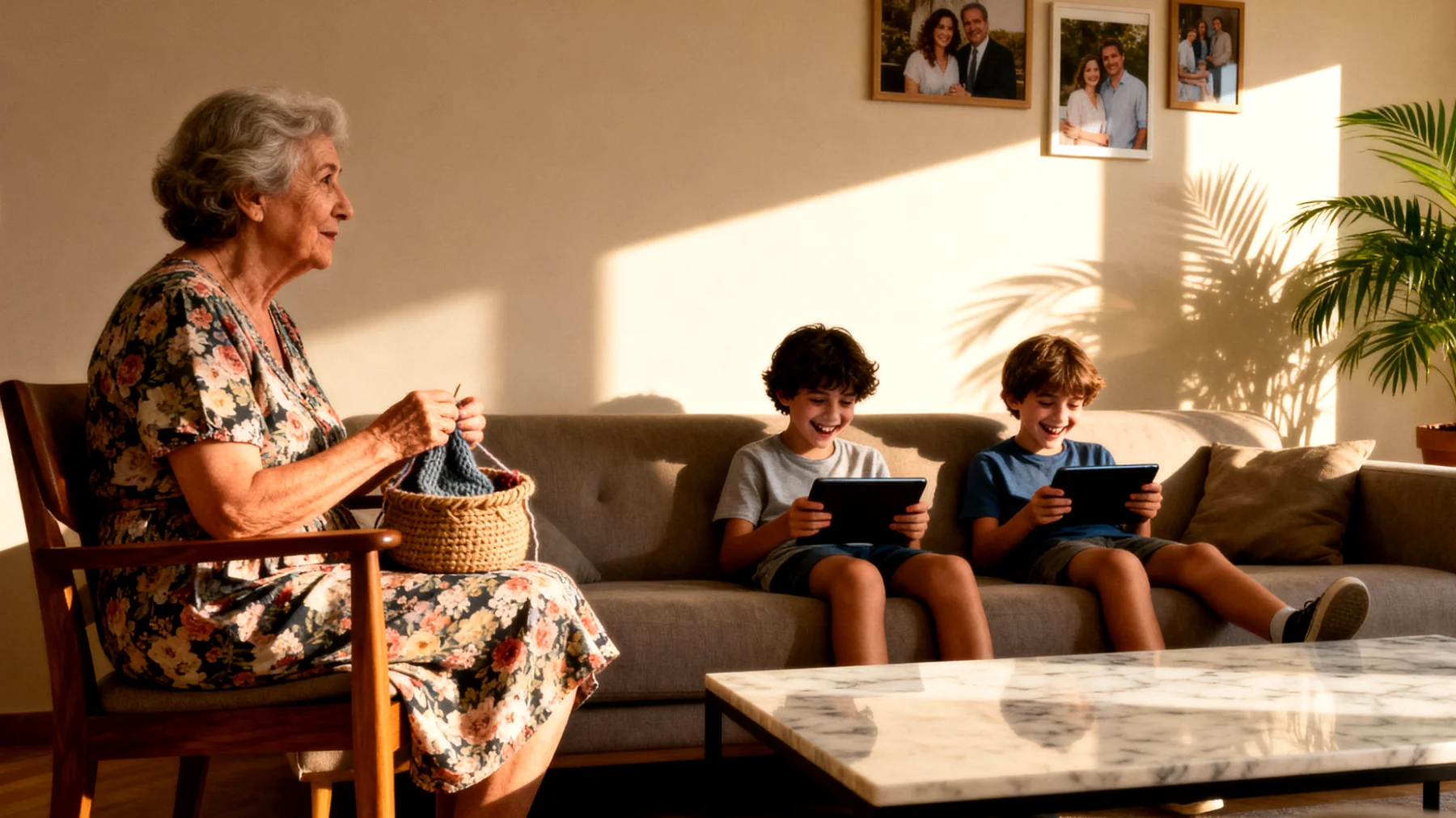 La nonna fatica a relazionarsi con i nipoti bambini a causa di visioni educative differenti rispetto ai genitori e di un distacco culturale dovuto al cambio generazionale"